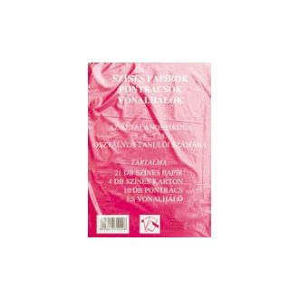 Színes papírok, pontrácsok 5-8. o.