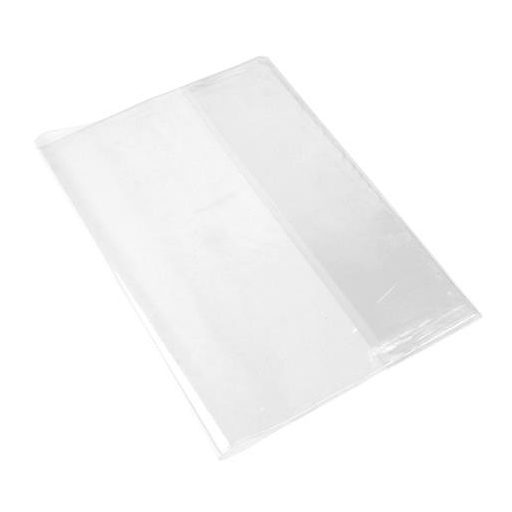 Füzetborító, A5, PVC, 90 mikronos, víztiszta, COOL BY VICTORIA
