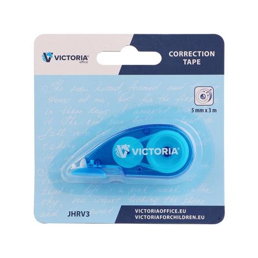 Hibajavító roller, 5 mm x 3 m, VICTORIA OFFICE