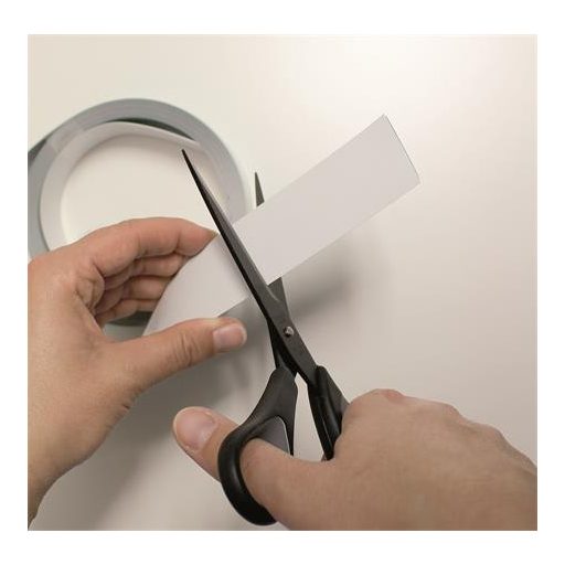 Fémszalag, öntapadó, 3,5 cm x 5 m, MAUL, fehér