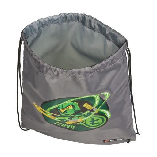 Tornazsák, LEGO "Ninjago Elemental Master of Energy", szürke-mintás