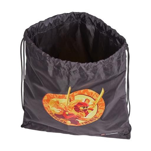 Tornazsák, LEGO "Ninjago Dragon Energy", fekete-mintás