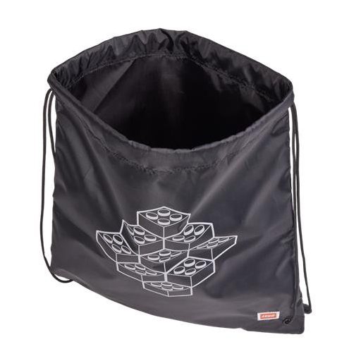 Tornazsák, LEGO "Bricks", fekete-mintás