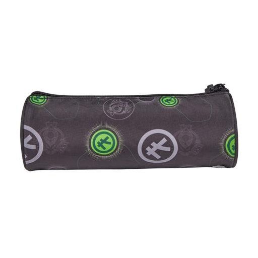 Tolltartó, henger alakú, cipzáras, LEGO "Ninjago Master of Energy", fekete-mintás