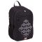 Hátizsák, dulpa rekeszes, LEGO "Bricks", fekete-mintás
