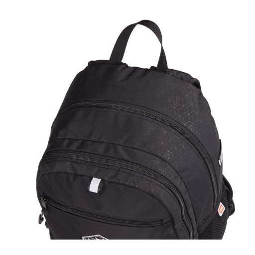 Hátizsák, dulpa rekeszes, LEGO "Bricks", fekete-mintás