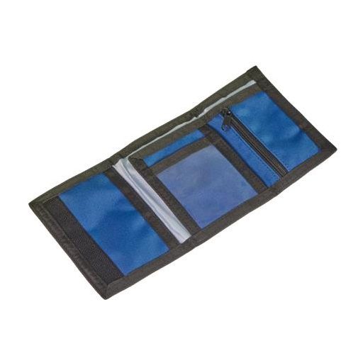 Pénztárca, tépőzáras, LEGO "Ninjago Jay", kék-mintás