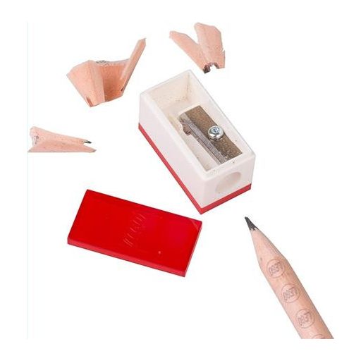 Grafitceruza szett, HB, hegyezővel, radírral, mini figurával, LEGO