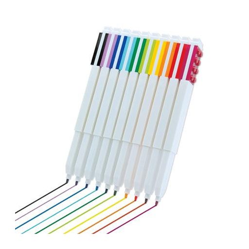 Filctoll készlet, LEGO, 10 különböző szín