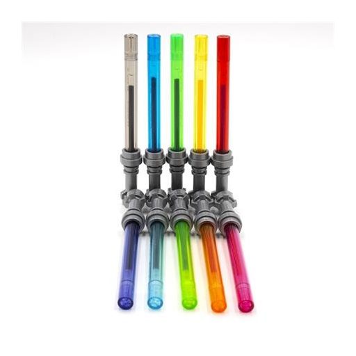 Zseléstoll készlet, 0,7 mm, fénykard, LEGO "Star Wars", 10 különböző szín