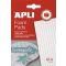 Ragasztó négyzetek, 414 db/csomag, kétoldalas, APLI