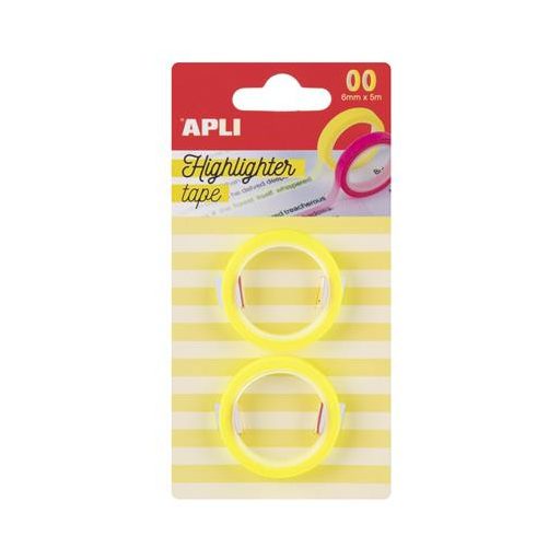 Szövegkiemelő szalag display, 32 db, APLI, különböző színekben