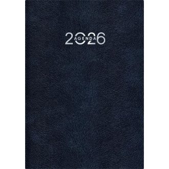   Naptár, tervező, A5, napi, DAYLINER "Animal", Toro-fekete