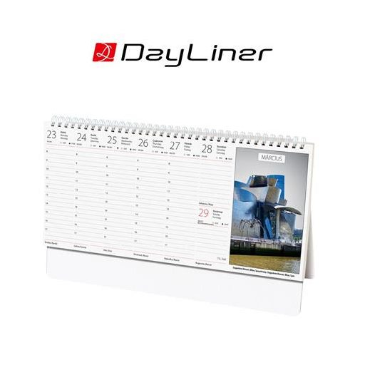 Naptár, asztali, álló, DAYLINER "Képes világ"