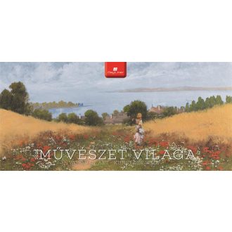   Naptár, asztali, álló, DAYLINER "Művészet világa"