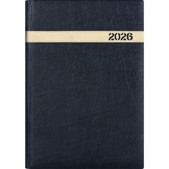   Naptár, tervező, B5, heti, DAYLINER, "The Boss", fekete