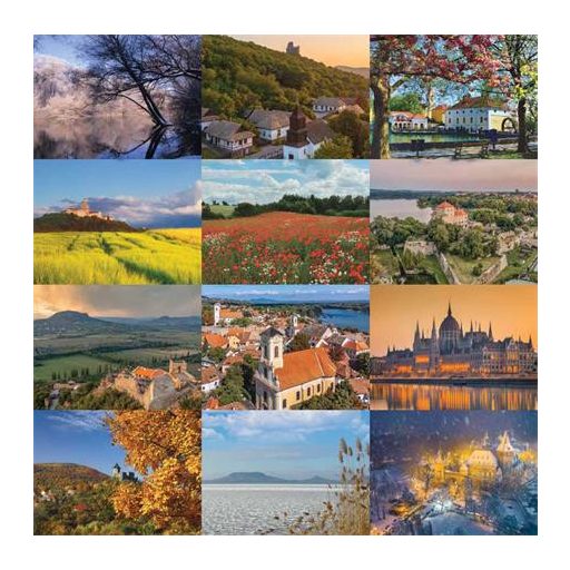 Naptár, fali, CSG "Magyarország"