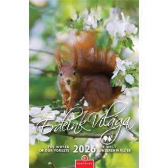 Naptár, fali, CSG "Erdeink világa"