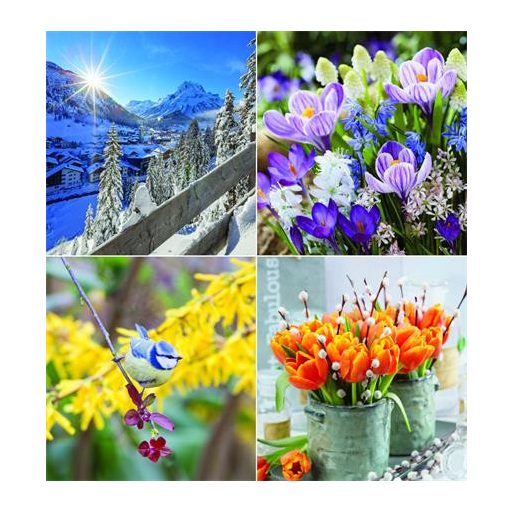 Naptár, fali, CSG, "Négy évszak"