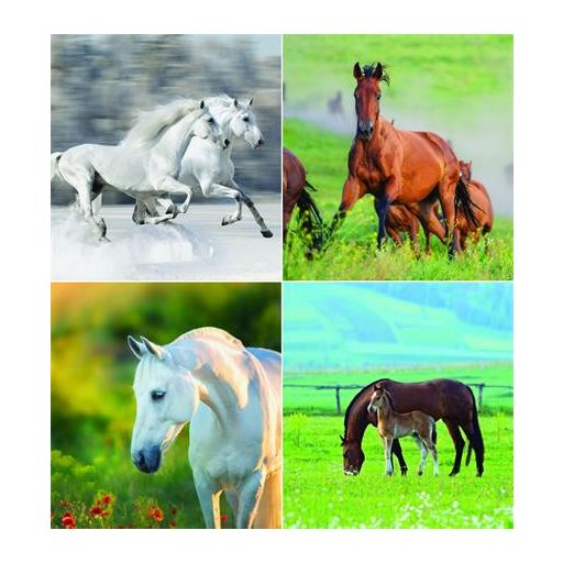 Naptár, fali, CSG "Lovak"