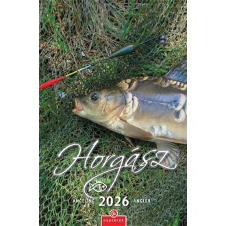 Naptár, fali, CSG "Horgász" 
