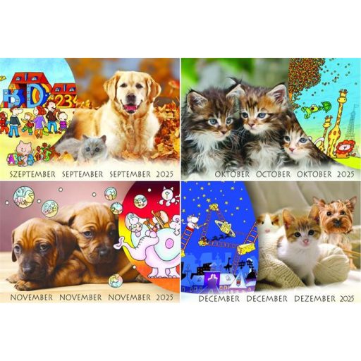 Naptár, fali, CSG "Én és a barátaim"