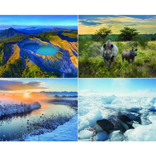 Naptár, fali, CSG, "Csodálatos bolygónk"