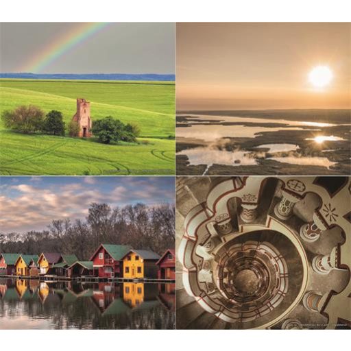 Naptár, fali, DAYLINER, "Hungary"