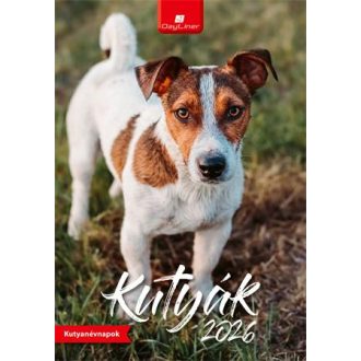 Naptár, fali, DAYLINER, "Kutyák"