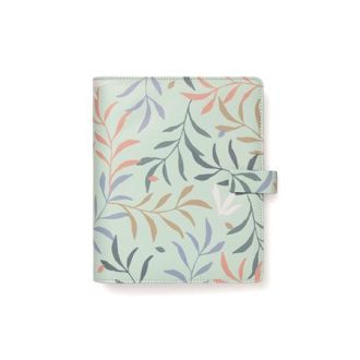   Kalendárium, gyűrűs, betétlapokkal, A5, FILOFAX "Botanical", menta
