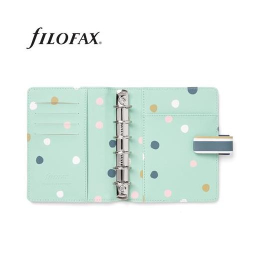 Kalendárium, gyűrűs, betétlapokkal, pocket méret, FILOFAX "Good Vibes"