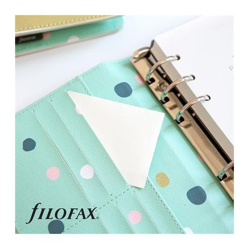 Kalendárium, gyűrűs, betétlapokkal, personal méret, FILOFAX "Good Vibes"