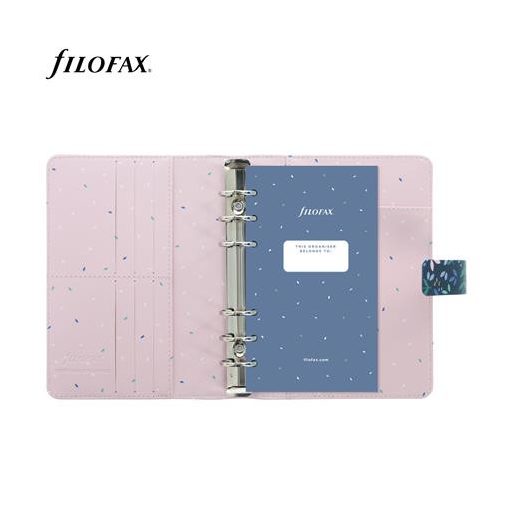 Kalendárium, gyűrűs, betétlapokkal, personal méret, FILOFAX "Garden Dusk"