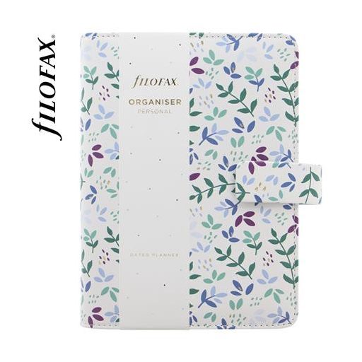 Kalendárium, gyűrűs, betétlapokkal, personal méret, FILOFAX "Garden Sunrise"