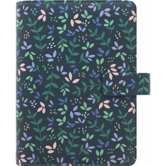   Kalendárium, gyűrűs, betétlapokkal, pocket méret, FILOFAX "Garden Dusk"