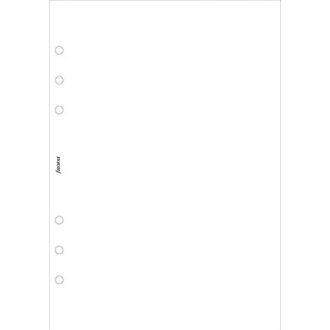   Kalendárium betét, jegyzetlap, personal méret, sima, FILOFAX, fehér