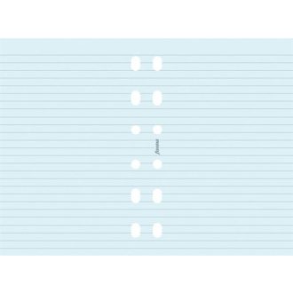   Kalendárium betét, jegyzetlap, personal méret, vonalas, FILOFAX, kék