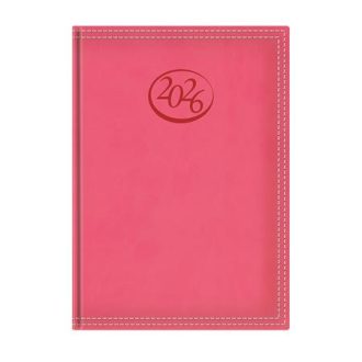   Naptár, tervező, B5, heti, TOPTIMER, "Ace", korallpiros