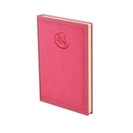 Naptár, tervező, B5, heti, TOPTIMER, "Ace", korallpiros