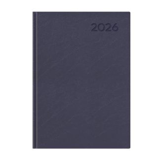   Naptár, tervező, A5, napi, TOPTIMER, "Economic", kék