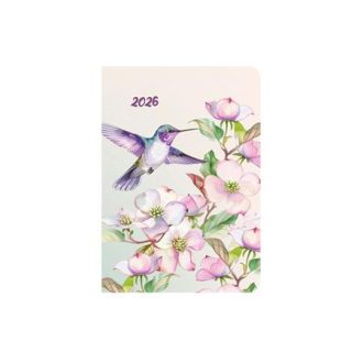   Naptár, tervező, B6, heti, TOPTIMER, "Joy flexi", kolibri