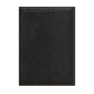   Naptár, tervező, B5, napi, TOPTIMER, "Image", fekete