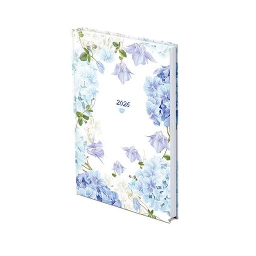 Naptár, tervező, B5, heti, TOPTIMER, "Joy", hortenzia