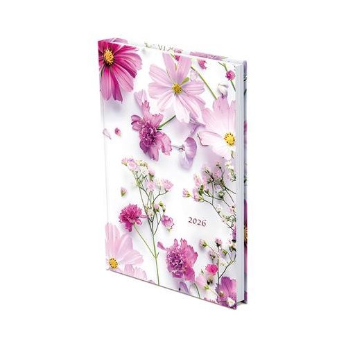Naptár, tervező, B5, heti, TOPTIMER, "Joy", pillangóvirág