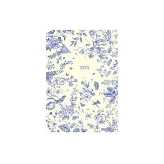   Naptár, tervező, B6, heti, TOPTIMER "Joy", kékfestő