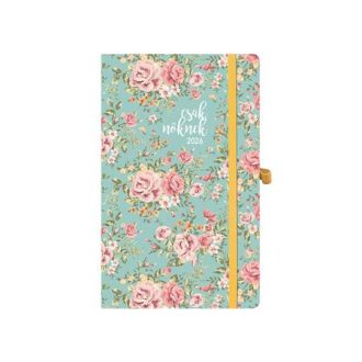   Naptár, tervező, A5, heti, TOPTIMER, "Csak Nőknek", romantik