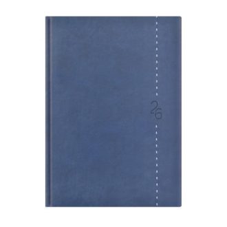   Naptár, tervező, B5, heti, TOPTIMER "Linea", kék