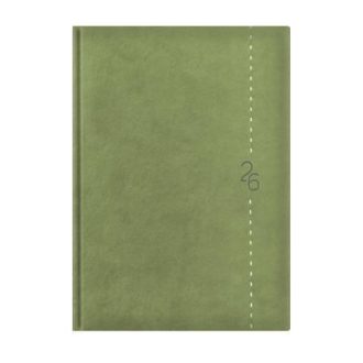   Naptár, tervező, B5, heti, TOPTIMER "Linea", zöld