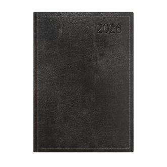   Naptár, tervező, A4, heti, TOPTIMER "Traditional", fekete