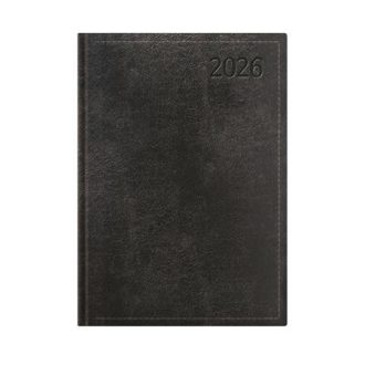   Naptár, tervező, B5, heti, TOPTIMER "Traditional", fekete